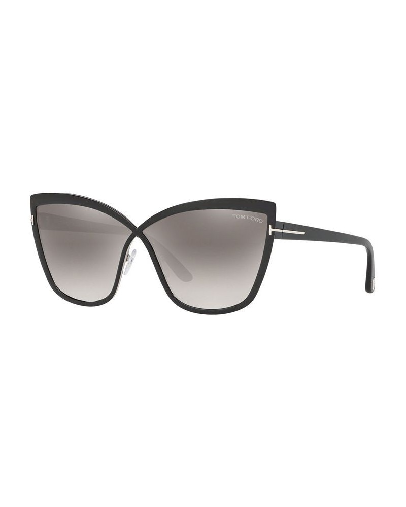 Sunglasses FT0715 68 BLACK SHINY/GREY MIRROR $90.25 Unisex