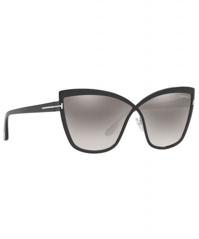 Sunglasses FT0715 68 BLACK SHINY/GREY MIRROR $90.25 Unisex