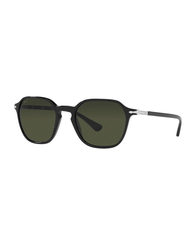 Unisex Sunglasses PO3256S 51 Black $58.60 Unisex