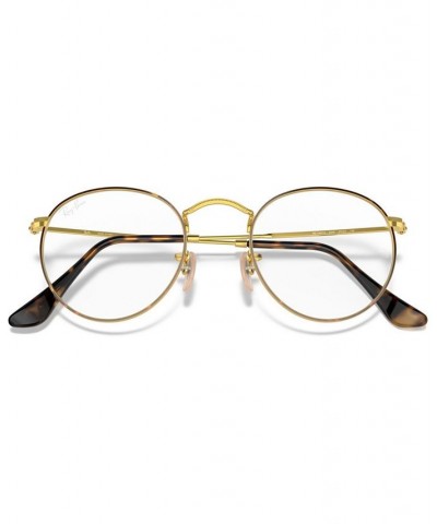 RX3447V Unisex Round Eyeglasses Gunmetal $37.59 Unisex