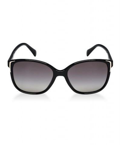 Sunglasses PR 01OS Black/Grey $83.70 Unisex