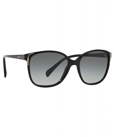 Sunglasses PR 01OS Black/Grey $83.70 Unisex