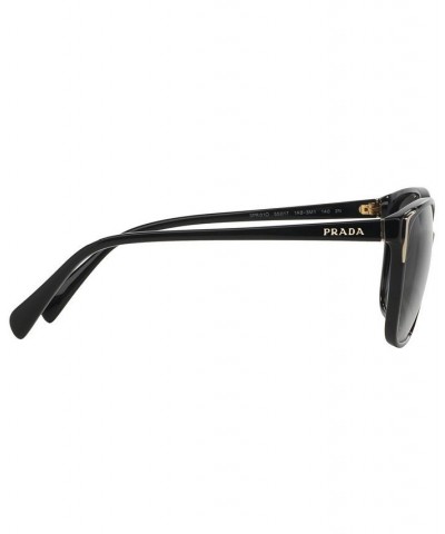 Sunglasses PR 01OS Black/Grey $83.70 Unisex