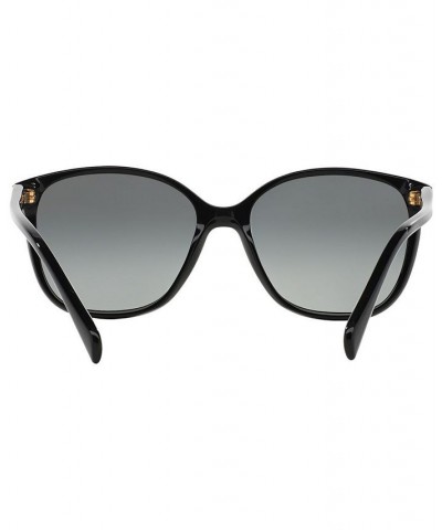 Sunglasses PR 01OS Black/Grey $83.70 Unisex