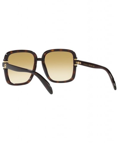 Women's Sunglasses GG1066S 59 Brown $65.25 Womens