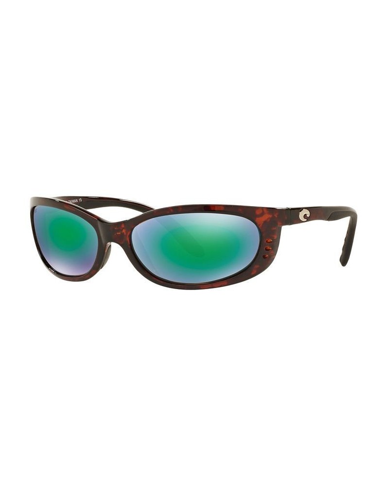 Polarized Sunglasses FATHOMP BLACK MATTE/ BLUE POLAR $62.88 Unisex