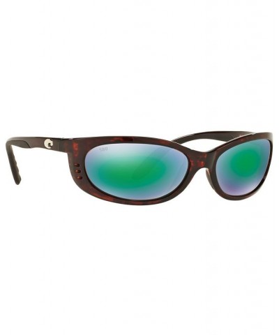 Polarized Sunglasses FATHOMP BLACK MATTE/ BLUE POLAR $62.88 Unisex