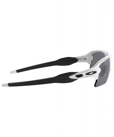 Polarized Sunglasses OO9188 59 FLAK 2.0 XL POLISHED WHITE/PRIZM BLACK POLARIZED $53.82 Unisex