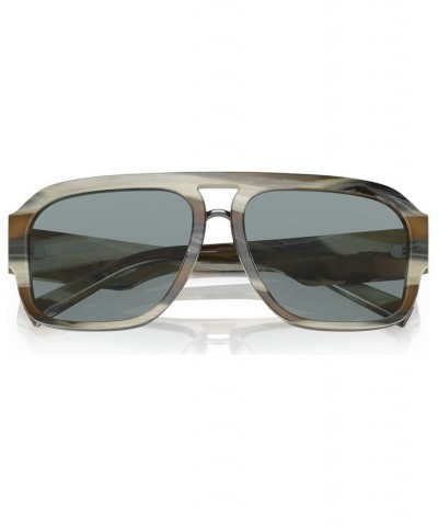 Men's Sunglasses DG440358-X Blue Horn $57.06 Mens