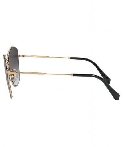 Women's Sunglasses MU 60VS 60 ANTIQUE GOLD $105.36 Womens