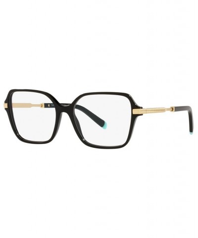 TF2222 Women's Square Eyeglasses Heather Black $56.44 Womens