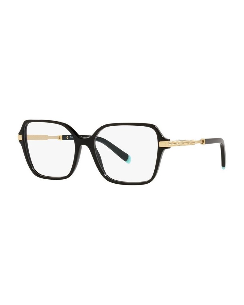 TF2222 Women's Square Eyeglasses Heather Black $56.44 Womens