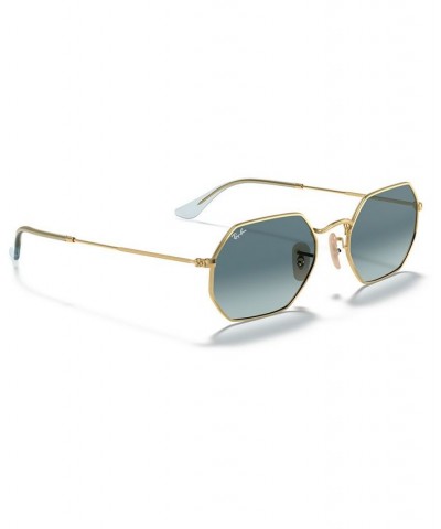 Sunglasses RB3556N 53 GOLD/BLUE GRADIENT GREY $48.06 Unisex