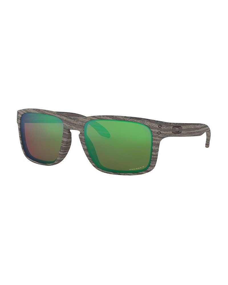 Polarized Sunglasses OO9102 HOLBROOK WOODGRAIN WOODGRAIN/PRIZM BLACK POLAR $25.44 Unisex