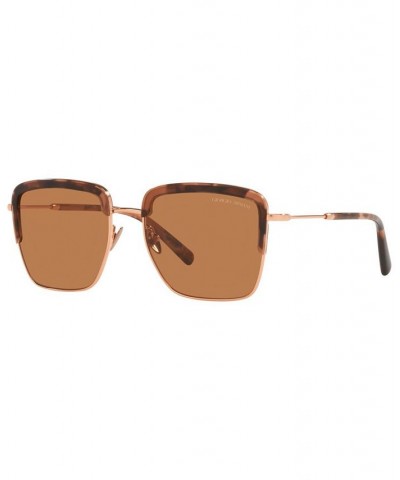 Women's Sunglasses AR6126 54 Rose Gold-Tone/Tortoise $78.75 Womens