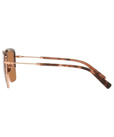 Women's Sunglasses AR6126 54 Rose Gold-Tone/Tortoise $78.75 Womens