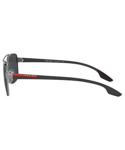 Men's Sunglasses PS 51US 62 GUNMETAL / POLAR GREY $55.22 Mens