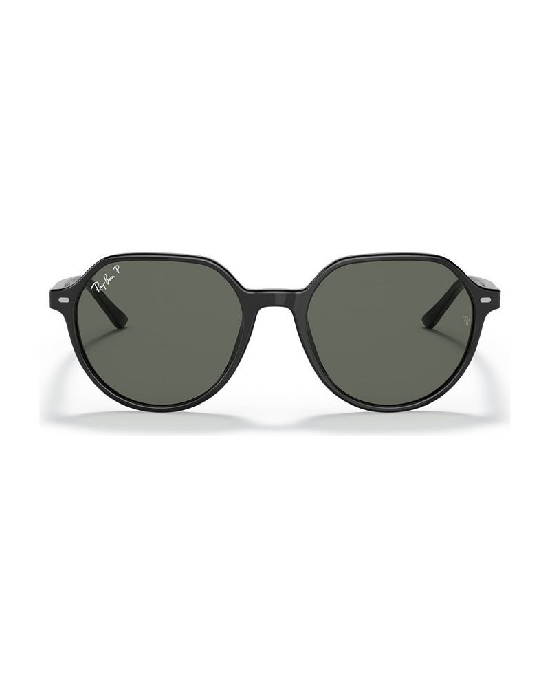 Thalia Polarized Sunglasses RB2195 53 BLACK/POLAR GREEN $44.73 Unisex