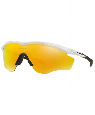 Sunglasses OO9343 M2 FRAME XL WHITE SHINY/ORANGE MIRROR $15.70 Unisex