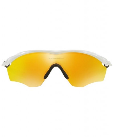 Sunglasses OO9343 M2 FRAME XL WHITE SHINY/ORANGE MIRROR $15.70 Unisex