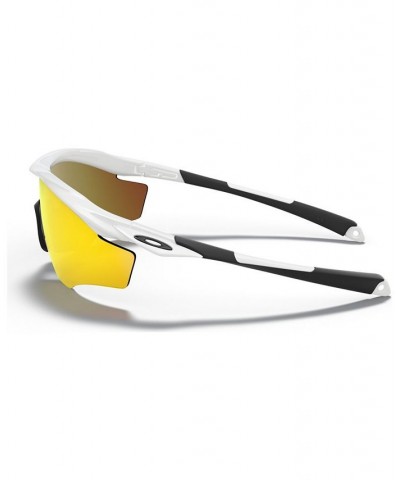 Sunglasses OO9343 M2 FRAME XL WHITE SHINY/ORANGE MIRROR $15.70 Unisex