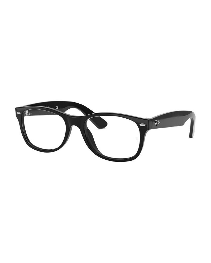 RX5184 Unisex Square Eyeglasses Black $51.57 Unisex