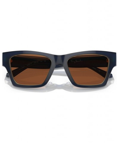 Women's Sunglasses TY7186U53-X Transparent Navy $22.56 Womens