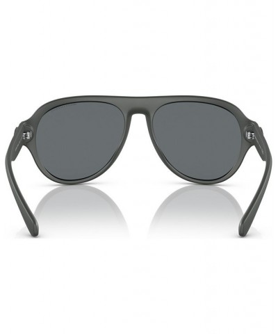 Men's Sunglasses AX4126SU58-Z Matte Dark Green $11.48 Mens