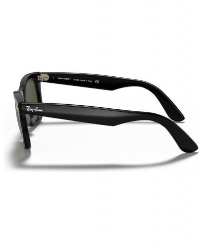 WAYFARER Sunglasses RB4340 50 BLACK/GREEN $35.86 Unisex