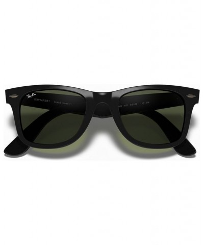 WAYFARER Sunglasses RB4340 50 BLACK/GREEN $35.86 Unisex