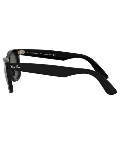 WAYFARER Sunglasses RB4340 50 BLACK/GREEN $35.86 Unisex