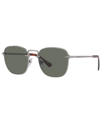 Men's Polarized Sunglasses PO2490S 54 Gunmetal $69.73 Mens