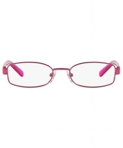 SF2857 Unisex Rectangle Eyeglasses Matte Pink $8.52 Unisex