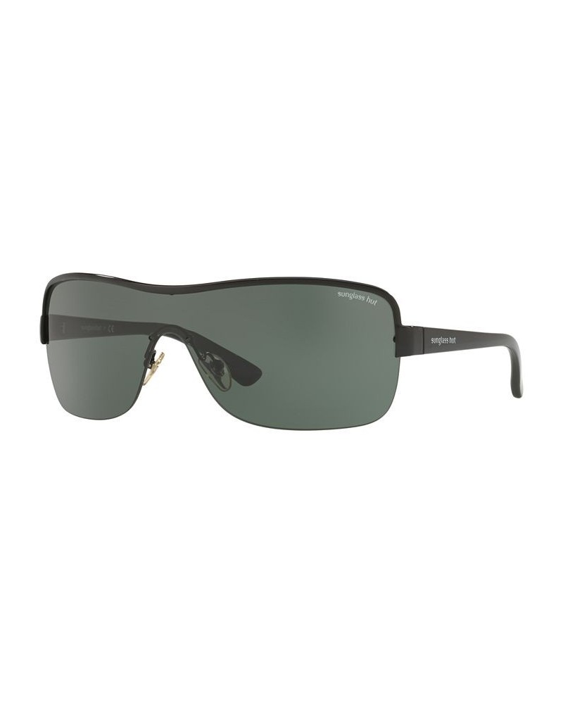 Sunglasses HU1003 34 BLACK/GREEN $24.75 Unisex