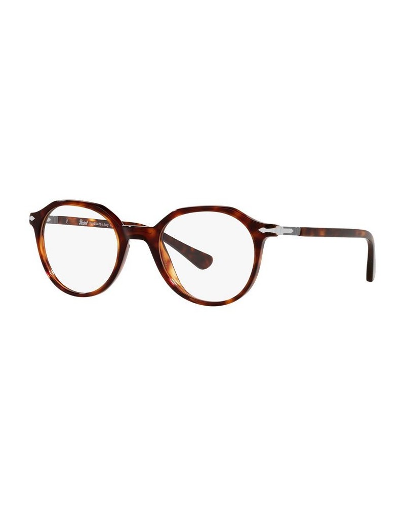 PO3253V Unisex Phantos Eyeglasses Tortoise $63.00 Unisex