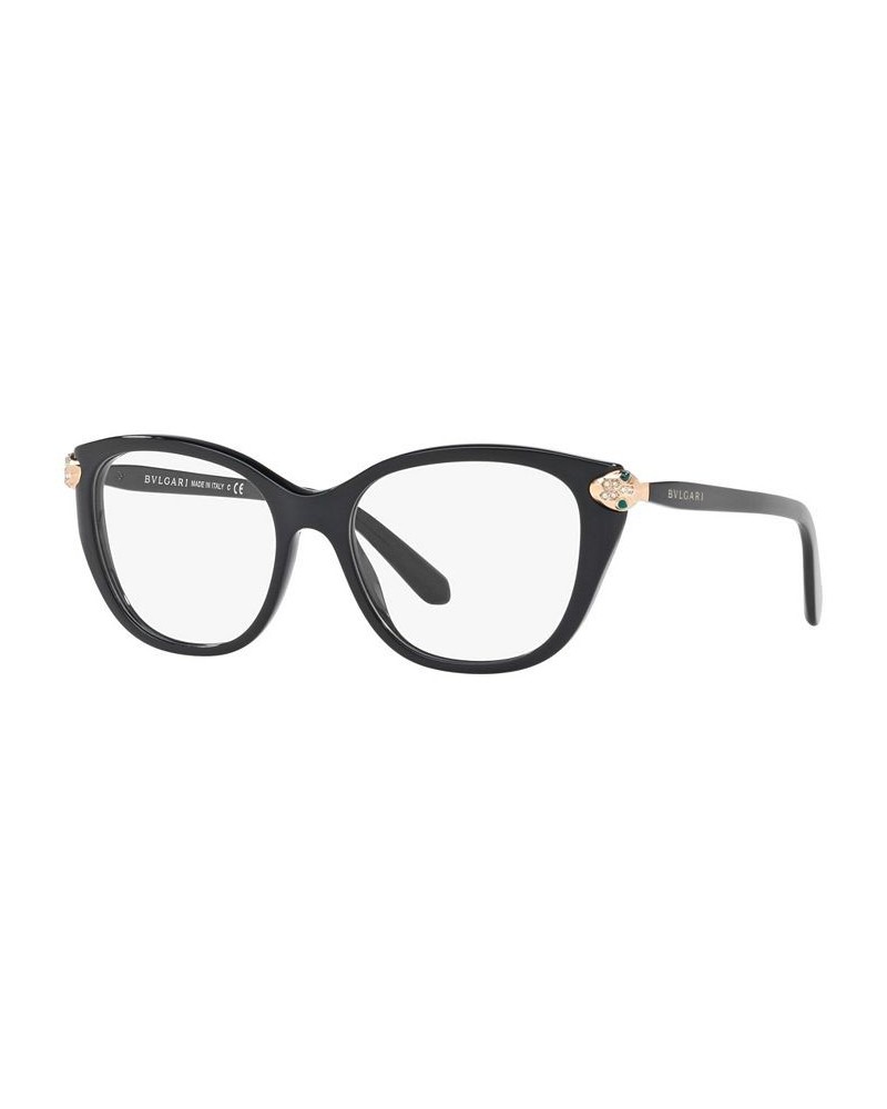 BV4140B Women's Square Eyeglasses Black $100.32 Womens