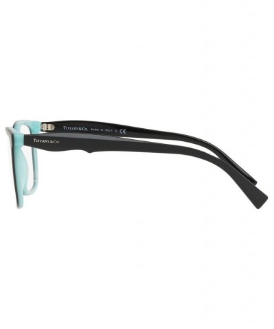 TF2175 Women's Square Eyeglasses Black On Tiffany Blue $35.40 Womens