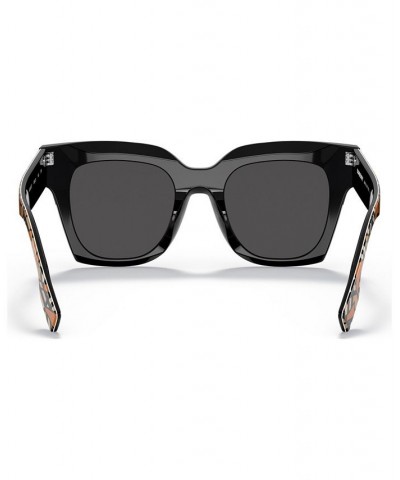 Women's 49 Sunglasses BE4382U49-X Top Orange/Black $78.68 Womens