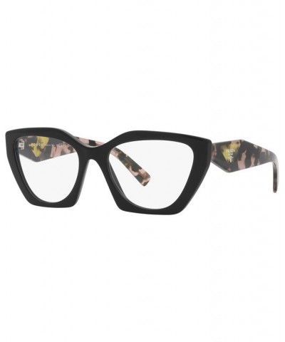 Women's Irregular Eyeglasses PR09YV54-O Honey Tortoise $56.55 Womens