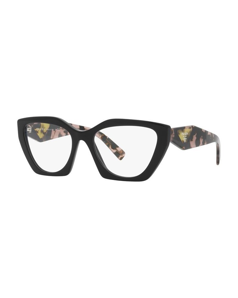 Women's Irregular Eyeglasses PR09YV54-O Honey Tortoise $56.55 Womens