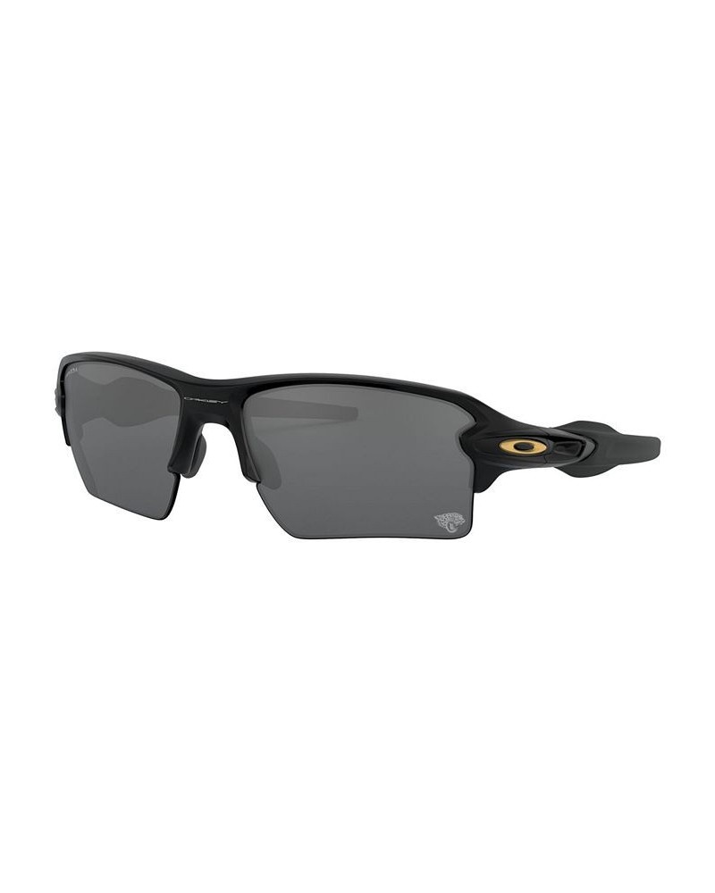 NFL Collection Sunglasses Jacksonville Jaguars OO9188 59 FLAK 2.0 XL JAX MATTE BLACK/PRIZM BLACK $39.98 Unisex