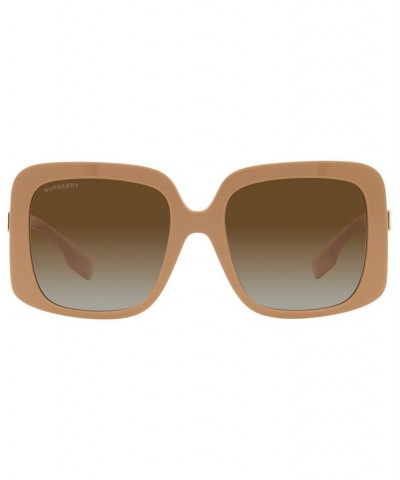 Women's Polarized Sunglasses BE4363 PENELOPE 55 Beige $50.12 Womens