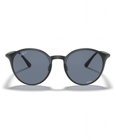 Polarized Sunglasses RB4336CH50-YZP SHINY BLACK/BLUE POLAR $50.37 Unisex