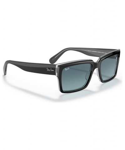 Unisex Inverness Sunglasses RB2191 54 BLACK ON TRANSPARENT/BLU GRADIENT $24.57 Unisex