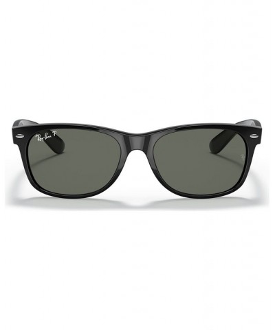 Unisex Polarized Low Bridge Fit Sunglasses RB2132F NEW WAYFARER CLASSIC 55 Black $28.14 Unisex