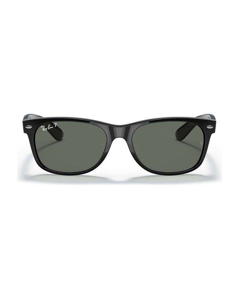 Unisex Polarized Low Bridge Fit Sunglasses RB2132F NEW WAYFARER CLASSIC 55 Black $28.14 Unisex