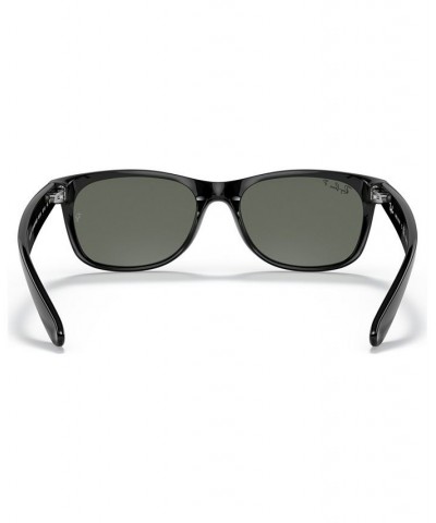 Unisex Polarized Low Bridge Fit Sunglasses RB2132F NEW WAYFARER CLASSIC 55 Black $28.14 Unisex