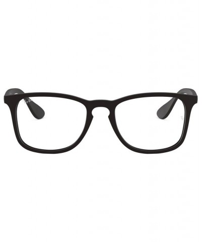 RX7074 Unisex Square Eyeglasses Rubber Bla $16.94 Unisex