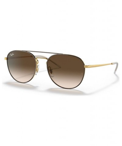 Sunglasses RB3589 55 GOLD TOP ON BROWN/GRADIENT BROWN $44.82 Unisex