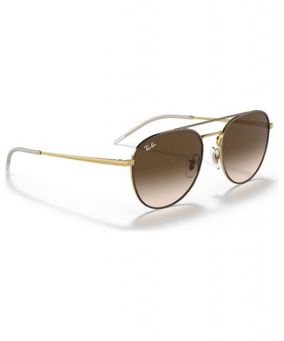 Sunglasses RB3589 55 GOLD TOP ON BROWN/GRADIENT BROWN $44.82 Unisex